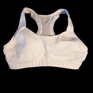 Moving Comfort White Racerback Sports Bra